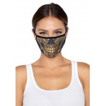 Mondkapje Gold Skull